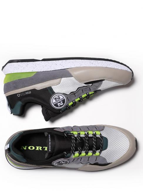 RW-03 EARTHQUAKE zapatilla de deporte gris / bla / lima - Zapatos Hombre