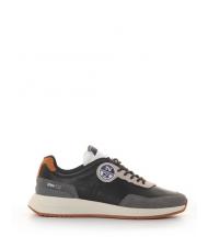 NORTH SAILS RW-02 Zapatilla de cuero negro / gris - Zapatos Hombre - 2