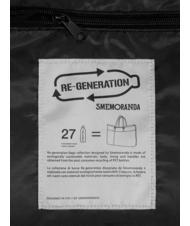 SMEMORANDA RE-GENERATION Bolsa de fin de semana con bandolera Gris - Bolsas de viaje - 4