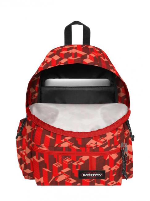 PADDED ZIPPL'R + Mochila p&iacute;xel rojo - Mochilas Escuela & Tiempo Libre