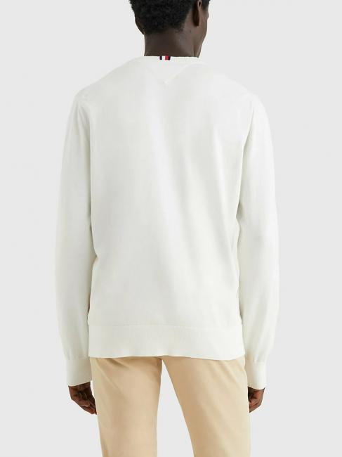 1985 CREW Sudadera de mezcla de algodón marfil - Suéteres de los hombres