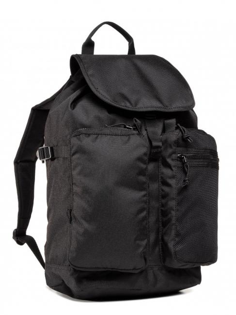  RUCKSACK Mochila con solapa NEGRO - Mochilas Escuela & Tiempo Libre