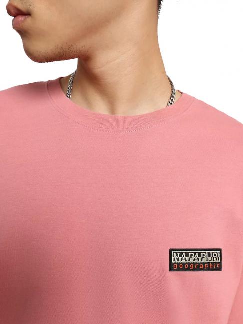 S-PATCH Camisa de manga larga de algod&oacute;n rosa lul&uacute; - Su&eacute;teres de los hombres