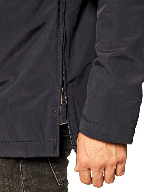 RAINFOREST WINTER Hombre rompevientos azul marino - Chaquetas de hombre