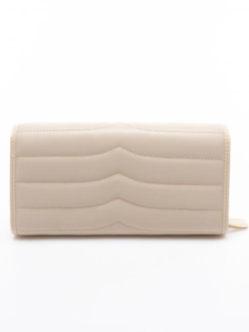 TUA ICONS Cartera continental grande BEIGE - Carteras Mujer