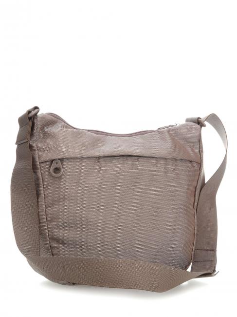 MD20 Bolso bandolera ultraligero gris pardo - Bolsos Mujer