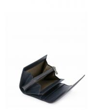 PIQUADRO URBAN Billetera de cuero azul - Carteras Hombre - 2