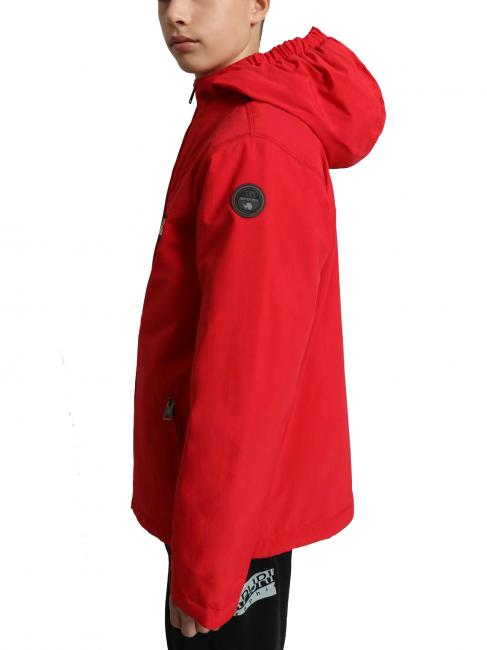 k rainforest op giacca Chaqueta con cremallera y capucha tango rojo - Chaquetas de beb&eacute;