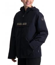 NAPAPIJRI k rainforest op giacca Chaqueta con cremallera y capucha blu marine - Chaquetas de beb&eacute; - 4