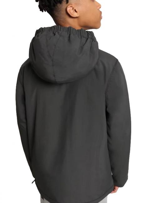 KIDS rainforest winter giacca Chaqueta cortavientos con capucha s&oacute;lido gris oscuro - Chaquetas de beb&eacute;