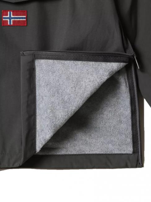 KIDS rainforest winter giacca Chaqueta cortavientos con capucha s&oacute;lido gris oscuro - Chaquetas de beb&eacute;