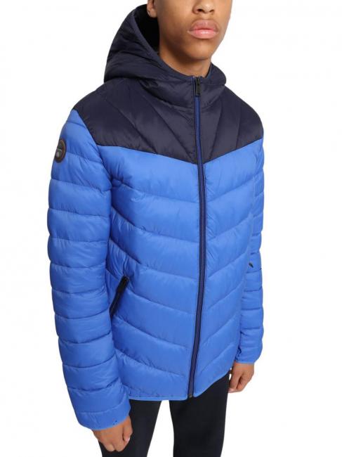 k aerons h 1 giacca Chaqueta con capucha azul deslumbrante - Chaquetas de beb&eacute;