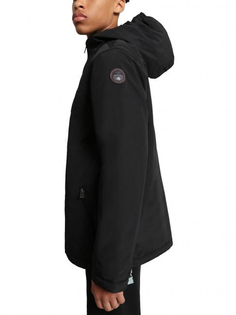 k rainforest op giacca Chaqueta con cremallera y capucha negro 041 - Chaquetas de beb&eacute;