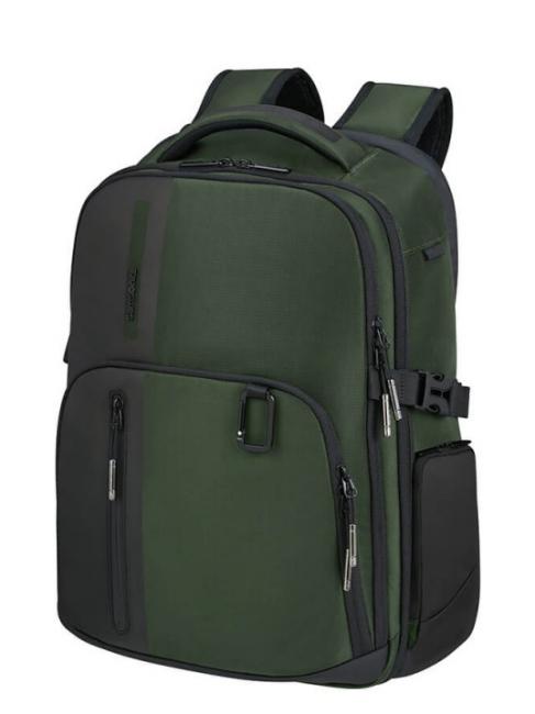 BIZ2GO Mochila de viaje de un d&iacute;a, soporte para pc de 15,6 " tierra verde - Mochilas para port&aacute;til