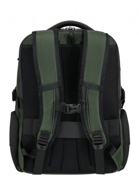 BIZ2GO Mochila de viaje de un d&iacute;a, soporte para pc de 15,6 " tierra verde - Mochilas para port&aacute;til