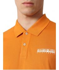 NAPAPIJRI EBEB Polo de algod&oacute;n ocre del desierto - camisa polo - 3
