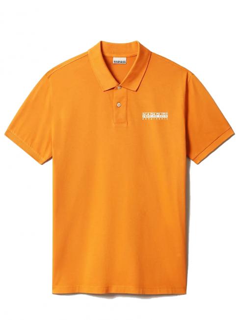 EBEB Polo de algod&oacute;n ocre del desierto - camisa polo