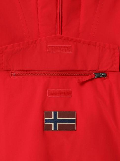 RAINFOREST WINTER Hombre rompevientos tango rojo - Chaquetas de hombre