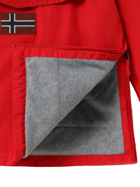 RAINFOREST WINTER Hombre rompevientos tango rojo - Chaquetas de hombre