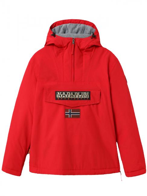 RAINFOREST WINTER Hombre rompevientos tango rojo - Chaquetas de hombre