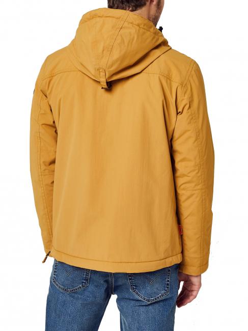 RAINFOREST POCKET 1 Cortavientos con capucha marr&oacute;n madera - Chaquetas de hombre