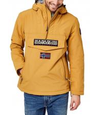 NAPAPIJRI RAINFOREST POCKET 1 Cortavientos con capucha marr&oacute;n madera - Chaquetas de hombre - 3