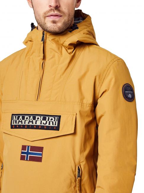 RAINFOREST POCKET 1 Cortavientos con capucha marr&oacute;n madera - Chaquetas de hombre