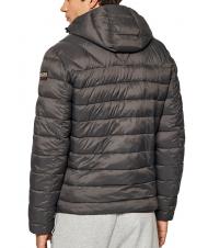 NAPAPIJRI AERONS H 2 Plum&iacute;fero con capucha s&oacute;lido gris oscuro - Chaquetas de plumas para hombre - 2