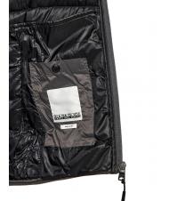 NAPAPIJRI AERONS H 2 Plum&iacute;fero con capucha s&oacute;lido gris oscuro - Chaquetas de plumas para hombre - 4