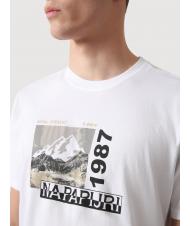 NAPAPIJRI SULE Camiseta de algod&oacute;n blanco grp f8e - camiseta - 3