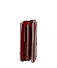 THE BRIDGE AUSTER Cartera compacta natural / grosella roja abb. oro - Carteras Mujer - 2