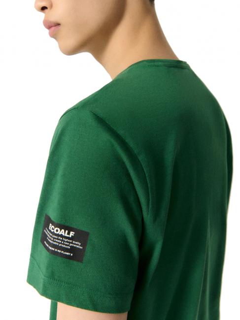 MINALF Camiseta algod&oacute;n reciclado verde brillante - camiseta