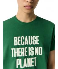 ECOALF MINALF Camiseta algod&oacute;n reciclado verde brillante - camiseta - 4