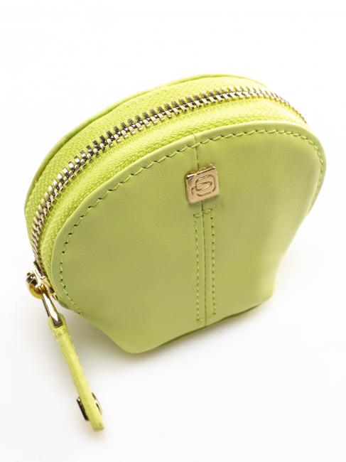 CAMPIONARIO - CATERINA  Monedero de cuero VERDE - Carteras Mujer