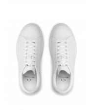 ARMANI EXCHANGE ACTION Zapatillas de cuero OP BLANCO - Zapatos Hombre - 4