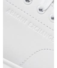 ARMANI EXCHANGE ACTION Zapatillas de cuero OP BLANCO - Zapatos Hombre - 6