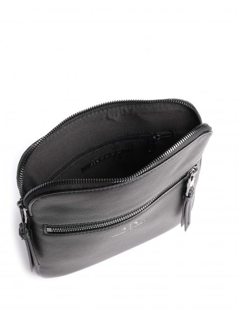 Borsello con tasca frontale  negro - Bandoleras Hombre