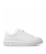 ARMANI EXCHANGE ACTION Zapatillas de cuero OP BLANCO - Zapatos Hombre - 3