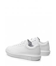 ARMANI EXCHANGE ACTION Zapatillas de cuero OP BLANCO - Zapatos Hombre - 5
