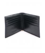 THE BRIDGE LORENZO Cartera de hombre, en piel negro - Carteras Hombre - 2