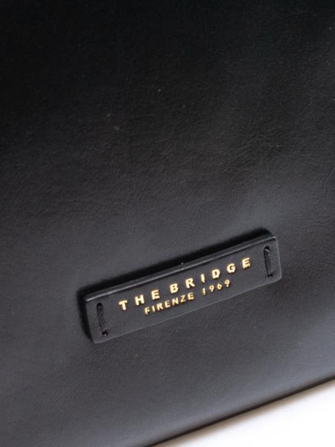 MADDALENA Shopping Bag en piel Oro negro - Bolsos Mujer