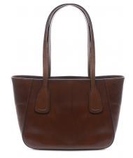 THE BRIDGE MADDALENA Bolso shopper de hombro, en piel BROWN - Bolsos Mujer - 4