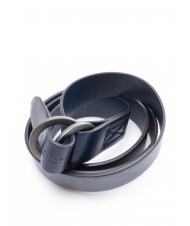 THE BRIDGE CASENTINO Cintur&oacute;n de cuero hecho en Italia cobalto rutenio - Cinturones - 3