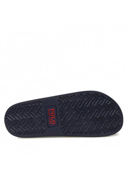 POLO SLIDE Zapatillas azul marino / rojo pp - Zapatos Hombre