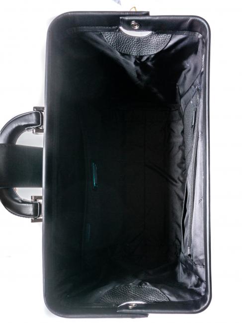 ILI Maletín médico de piel negro - Maletines de Trabajo