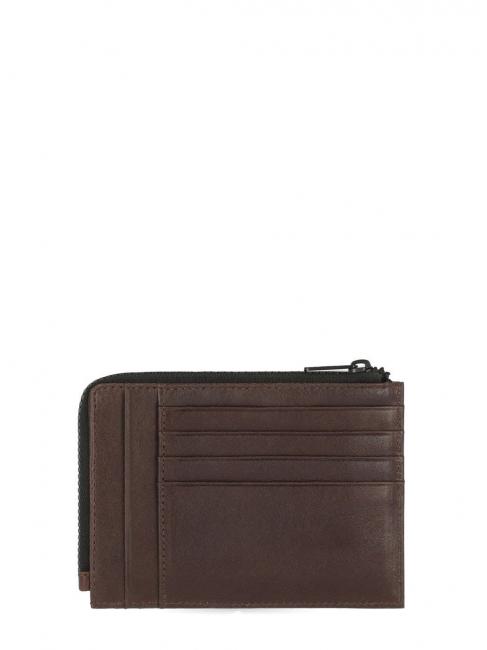 HARPER  Tarjetero/monedero de piel MORO - Carteras Hombre