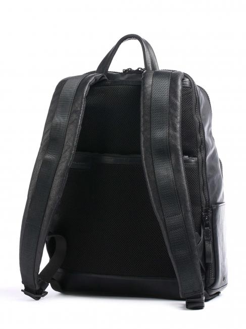 HARPER Mochila para portátil 14", en piel negro - Mochilas para portátil