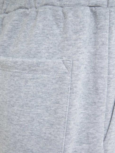 U&B  Sudadera completa con bordado y jogging mezcla gris - trajes deportivos para mujeres