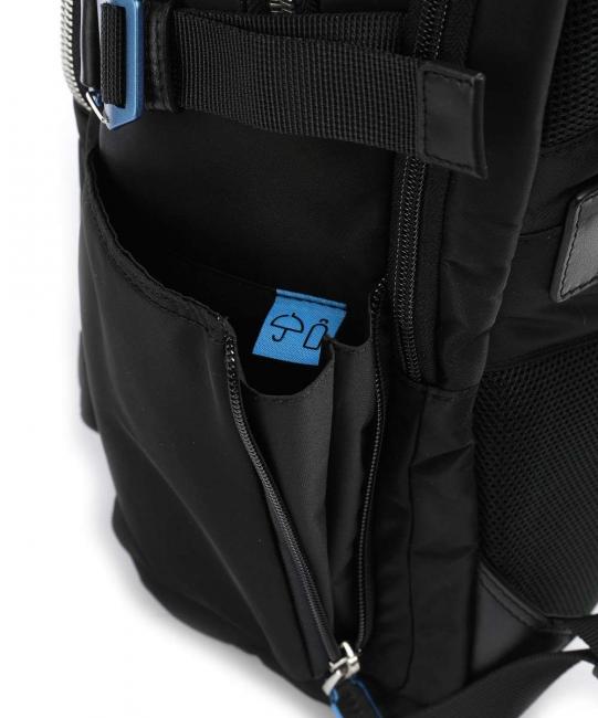 RYAN Mochila para port&aacute;til de 15,6", en tejido reciclado negro - Mochilas para port&aacute;til