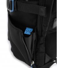 PIQUADRO RYAN Mochila para port&aacute;til de 15,6", en tejido reciclado negro - Mochilas para port&aacute;til - 3